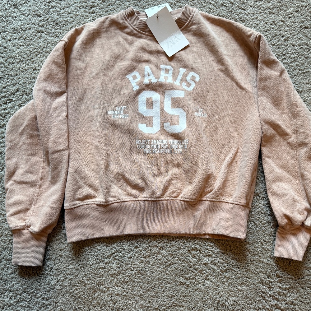 NWT Zara sweatshirt